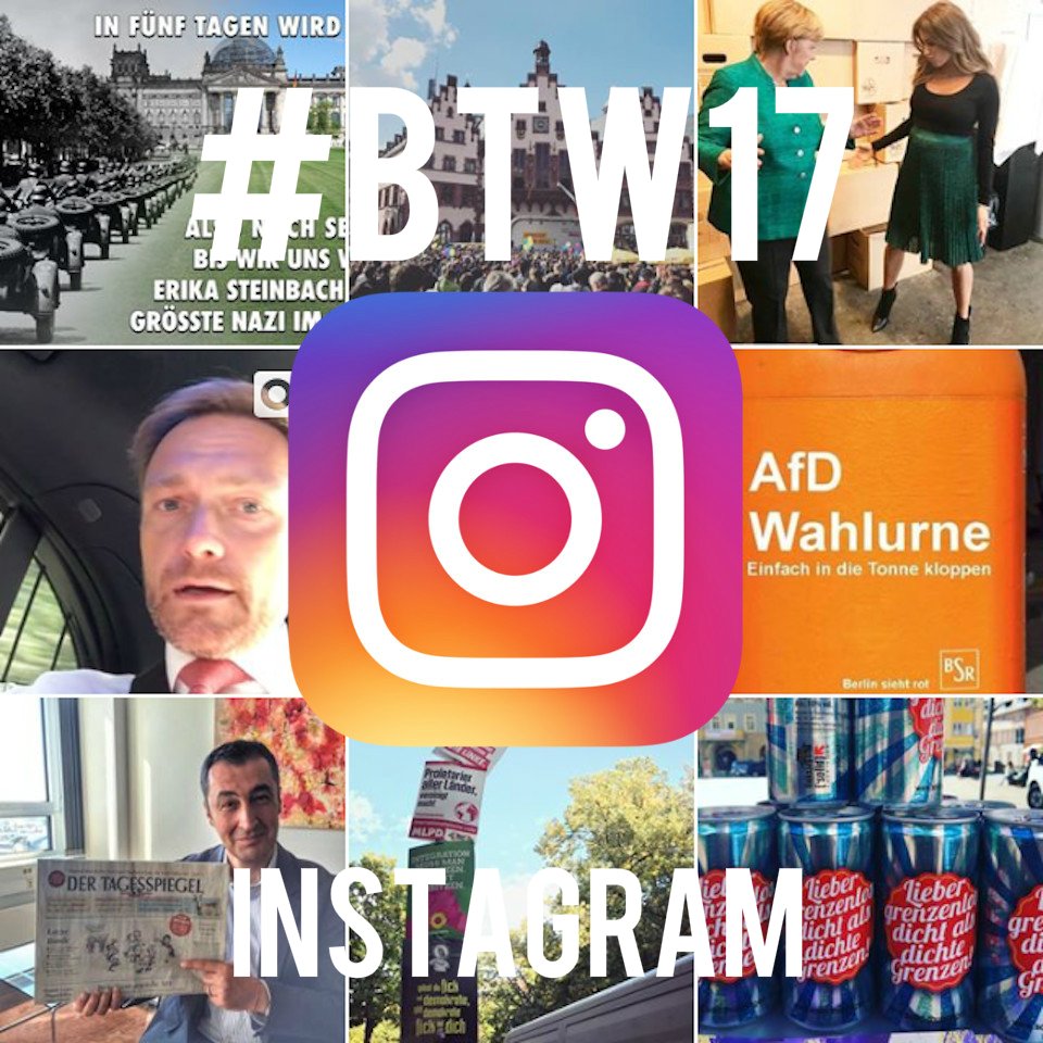 #btw17 | Campaigning on Instagram: storytelling with images